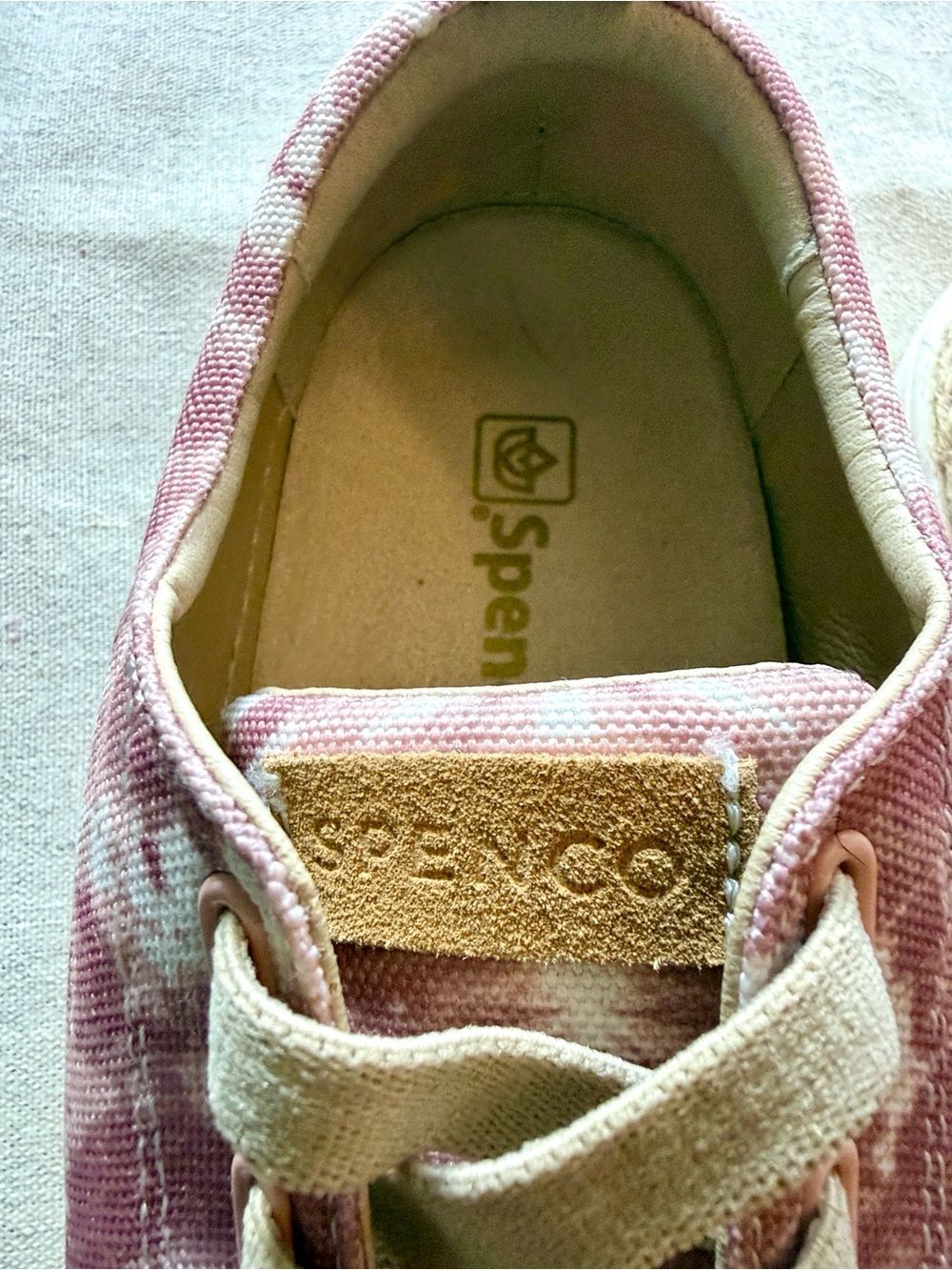 Spenco Women's Size 7 Malibu Blush Tie-Dye Slip-On Sneakers Comfort Shoes - Picture 3 of 10